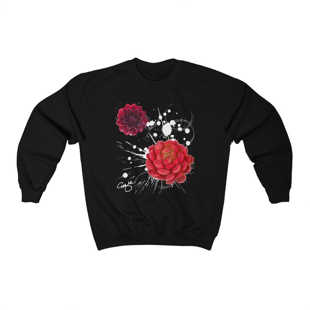 Brío Soul Apparel - Ruby Succulents Crewneck Sweatshirt